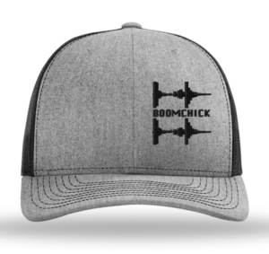 embroidered boomchick logo hat